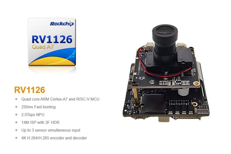 Η μονάδα κάμερας IP RV1126 οδηγεί την επιτήρηση στο επόμενο επίπεδο