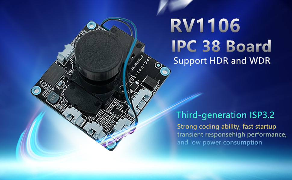 Σύντομη εισαγωγή της πλακέτας κάμερας TC-RV1106 IPC 38
