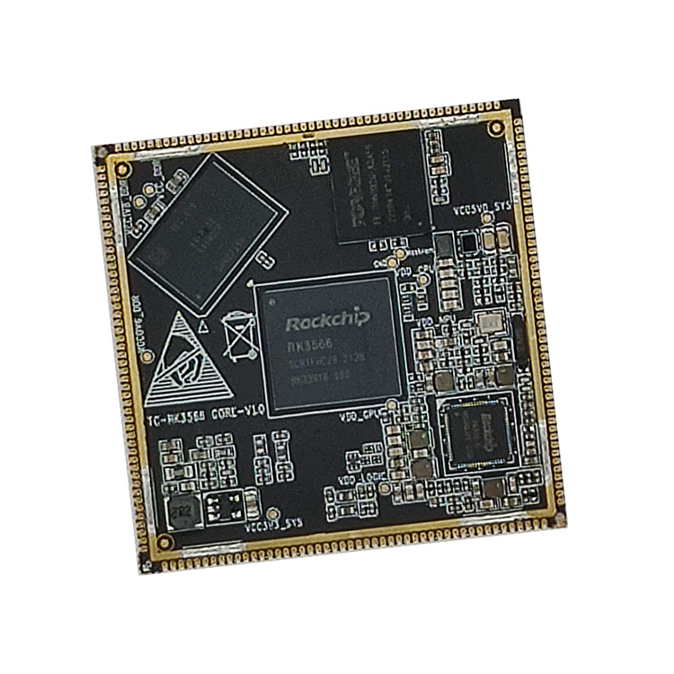 TC-RK3566 Πίνακας πυρήνα τρύπας σφραγίδας